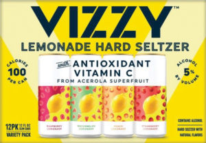 Vizzy lemonade yellow package