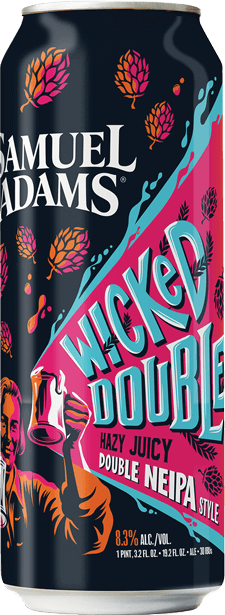 Samuel Adams wicked double can
