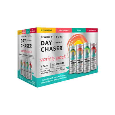 DAY CHASER TEQUILA + SODA VARIETY PACK - DeCrescente Distributing Company