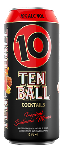 TEN BALL COCKTAILS TROPICAL BAHAMA MAMA | DeCrescente Distributing Company